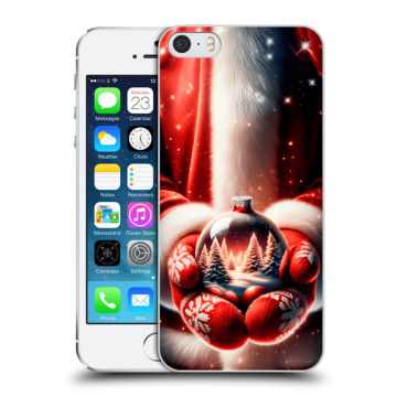 Пластиковый чехол на Iphone 5s с принтом Новый год Пластиковый чехол на Iphone 5s с принтом Новый год
