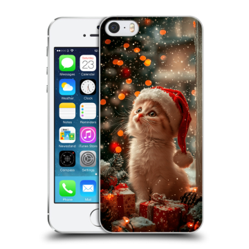 Пластиковый чехол на Iphone 5s с принтом Новый год Пластиковый чехол на Iphone 5s с принтом Новый год