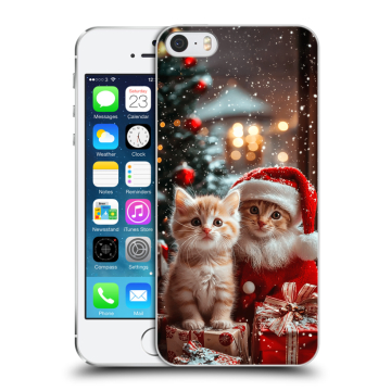 Пластиковый чехол на Iphone 5s с принтом Новый год Пластиковый чехол на Iphone 5s с принтом Новый год