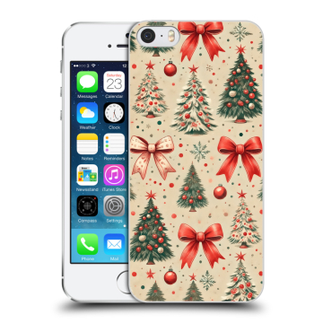 Пластиковый чехол на Iphone 5s с принтом Новый год Пластиковый чехол на Iphone 5s с принтом Новый год