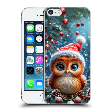 Пластиковый чехол на Iphone 5s с принтом Новый год Пластиковый чехол на Iphone 5s с принтом Новый год