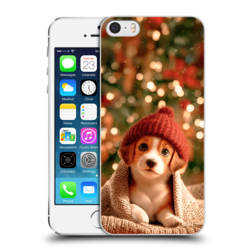 Пластиковый чехол на Iphone 5s с принтом Новый год Пластиковый чехол на Iphone 5s с принтом Новый год