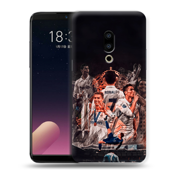 Силиконовый чехол на Meizu 15 с принтом Реал Роналдо Real Ronaldo Силиконовый чехол на Meizu 15 с принтом Реал Роналдо Real Ronaldo