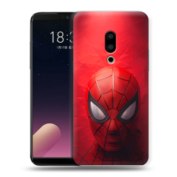 Силиконовый чехол на Meizu 15 с принтом Spiderman Человек паук