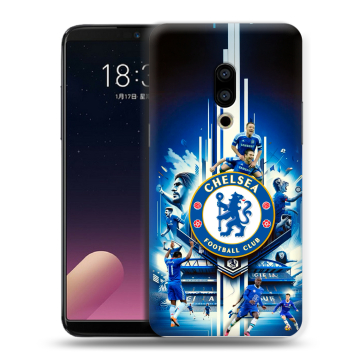 Силиконовый чехол на Meizu 15 с принтом Chelsea Челси