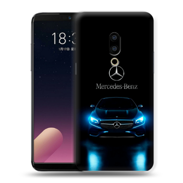 Силиконовый чехол на Meizu 15 с принтом Mercedes Мерседес Силиконовый чехол на Meizu 15 с принтом Mercedes Мерседес
