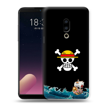 Силиконовый чехол на Meizu 15 с принтом One Piece Ван Пис