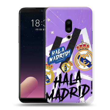 Силиконовый чехол на Meizu 15 с принтом Real Madrid Реал Мадрид