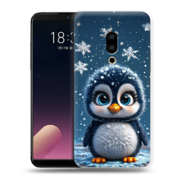 Силиконовый чехол на Meizu 15 с принтом Новый год