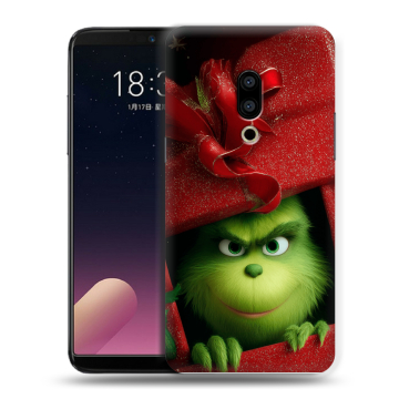 Силиконовый чехол на Meizu 15 с принтом Новый год