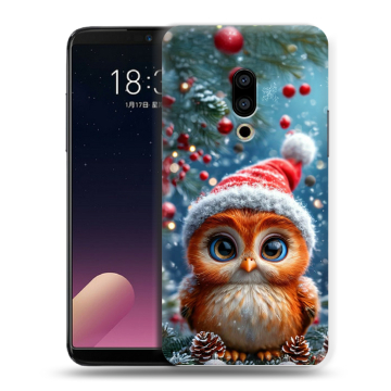 Силиконовый чехол на Meizu 15 с принтом Новый год