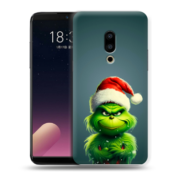 Силиконовый чехол на Meizu 15 с принтом Новый год