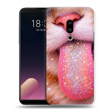 Силиконовый чехол на Meizu 15 с принтом для девочек