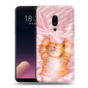 Силиконовый чехол на Meizu 15 с принтом женский