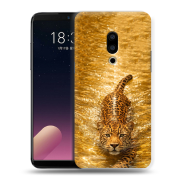 Силиконовый чехол на Meizu 15 с принтом женский