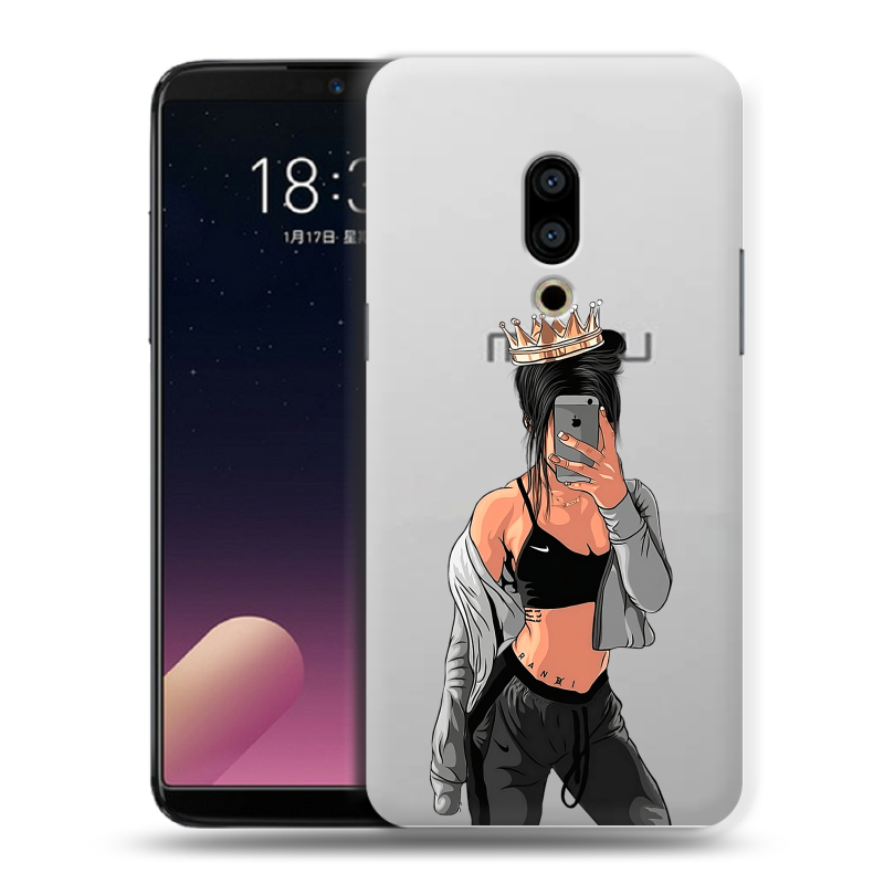 Силиконовый чехол на Meizu 15 с принтом Женские принты Силиконовый чехол на Meizu 15 с принтом Женские принты