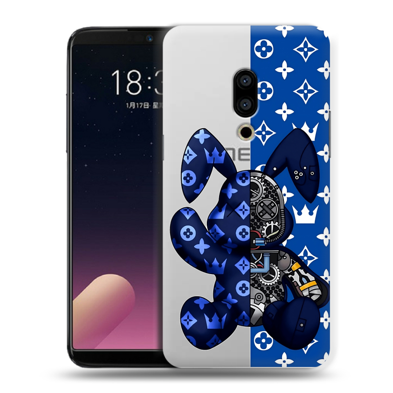 Пластиковый чехол на Meizu 15 с принтом Луи робот Пластиковый чехол на Meizu 15 с принтом Луи робот