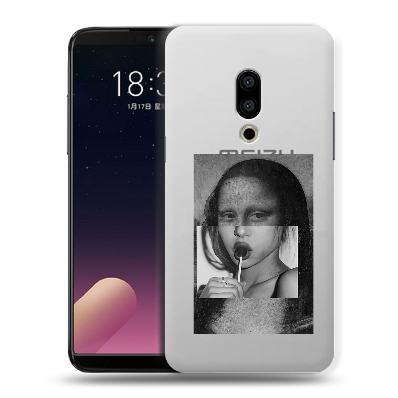 Пластиковый чехол на Meizu 15 с принтом Мона Лиза Пластиковый чехол на Meizu 15 с принтом Мона Лиза