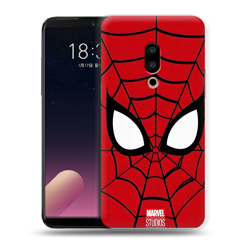 Силиконовый чехол на Meizu 15 с принтом человек паук spiderman Силиконовый чехол на Meizu 15 с принтом человек паук spiderman