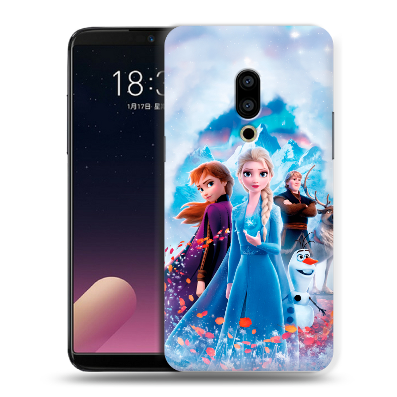 Пластиковый чехол на Meizu 15 с принтом Холодное сердце Frozen Пластиковый чехол на Meizu 15 с принтом Холодное сердце Frozen