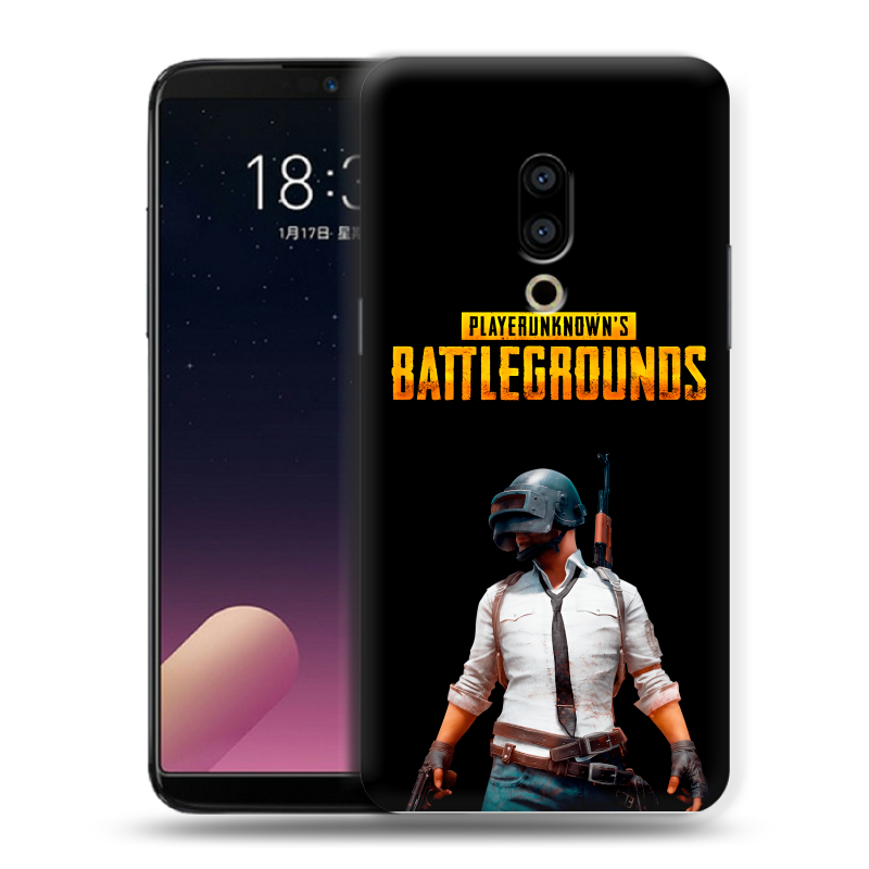 Пластиковый чехол на Meizu 15 с принтом PUGB ПАГБ Пластиковый чехол на Meizu 15 с принтом PUGB ПАГБ