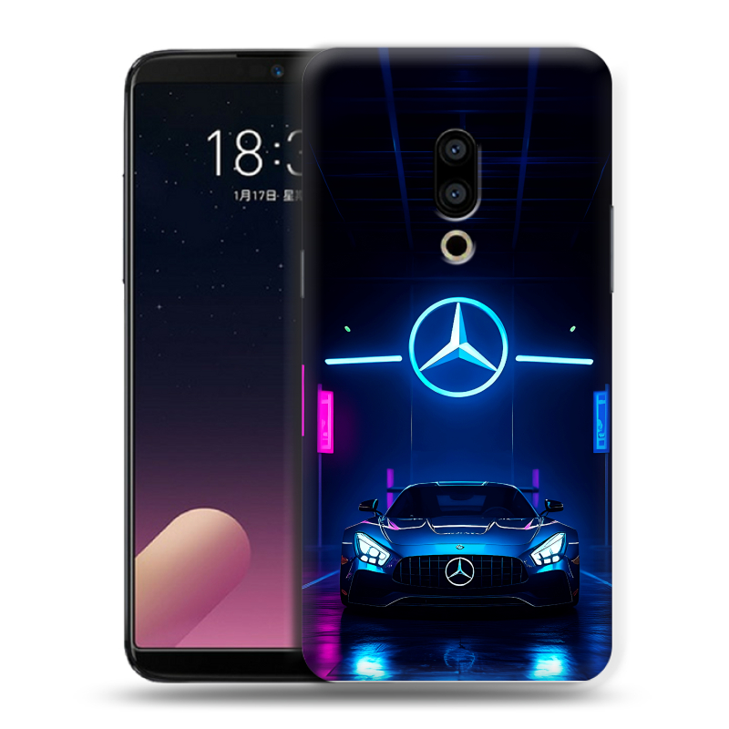 Пластиковый чехол на Meizu 15 с принтом Mercedes Мерседес Пластиковый чехол на Meizu 15 с принтом Mercedes Мерседес