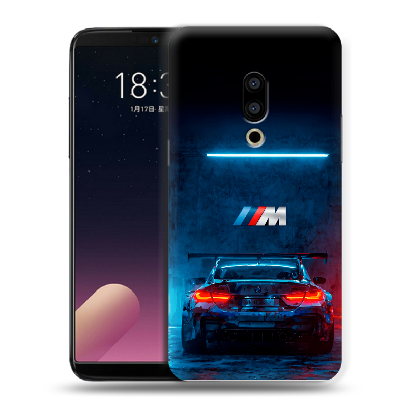 Пластиковый чехол на Meizu 15 с принтом BMW БМВ Пластиковый чехол на Meizu 15 с принтом BMW БМВ