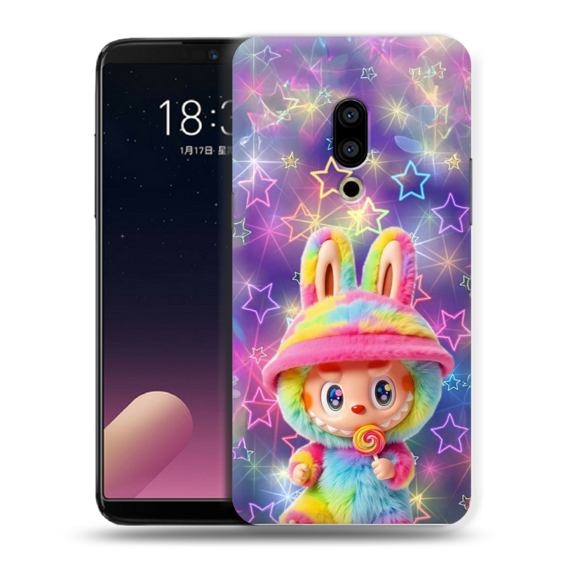 Силиконовый чехол на Meizu 15 с принтом Labubu Лабубу Силиконовый чехол на Meizu 15 с принтом Labubu Лабубу