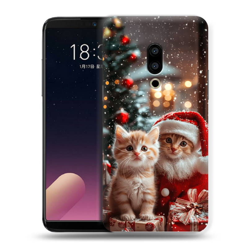 Пластиковый чехол на Meizu 15 с принтом Новый год Пластиковый чехол на Meizu 15 с принтом Новый год
