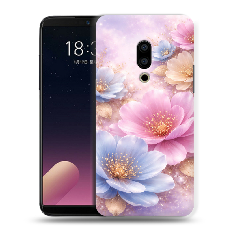 Пластиковый чехол на Meizu 15 с принтом женский Пластиковый чехол на Meizu 15 с принтом женский
