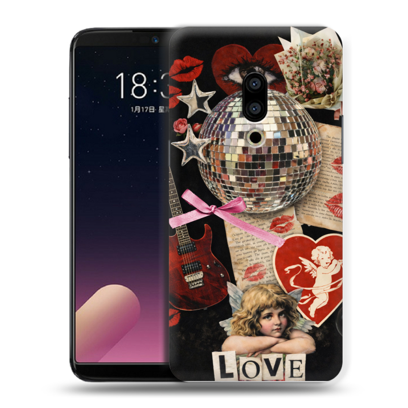 Силиконовый чехол на Meizu 15 с принтом для девочек Силиконовый чехол на Meizu 15 с принтом для девочек