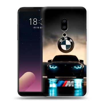 Силиконовый чехол на Meizu 15 Plus с принтом БМВ BMW Силиконовый чехол на Meizu 15 Plus с принтом БМВ BMW