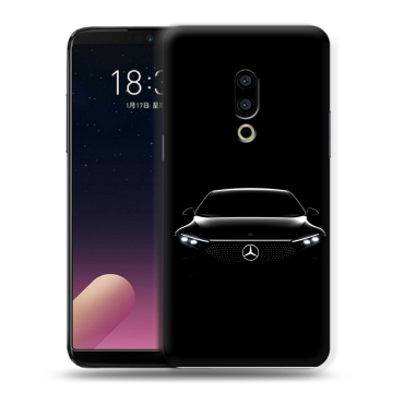 Силиконовый чехол на Meizu 15 Plus с принтом Mercedes Мерседес Силиконовый чехол на Meizu 15 Plus с принтом Mercedes Мерседес