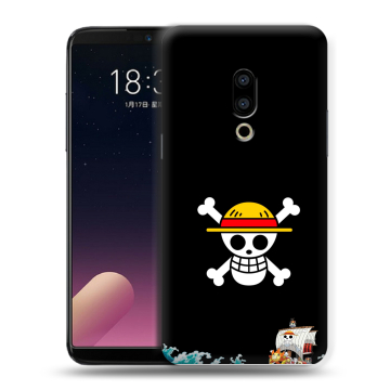 Силиконовый чехол на Meizu 15 Plus с принтом One Piece Ван Пис