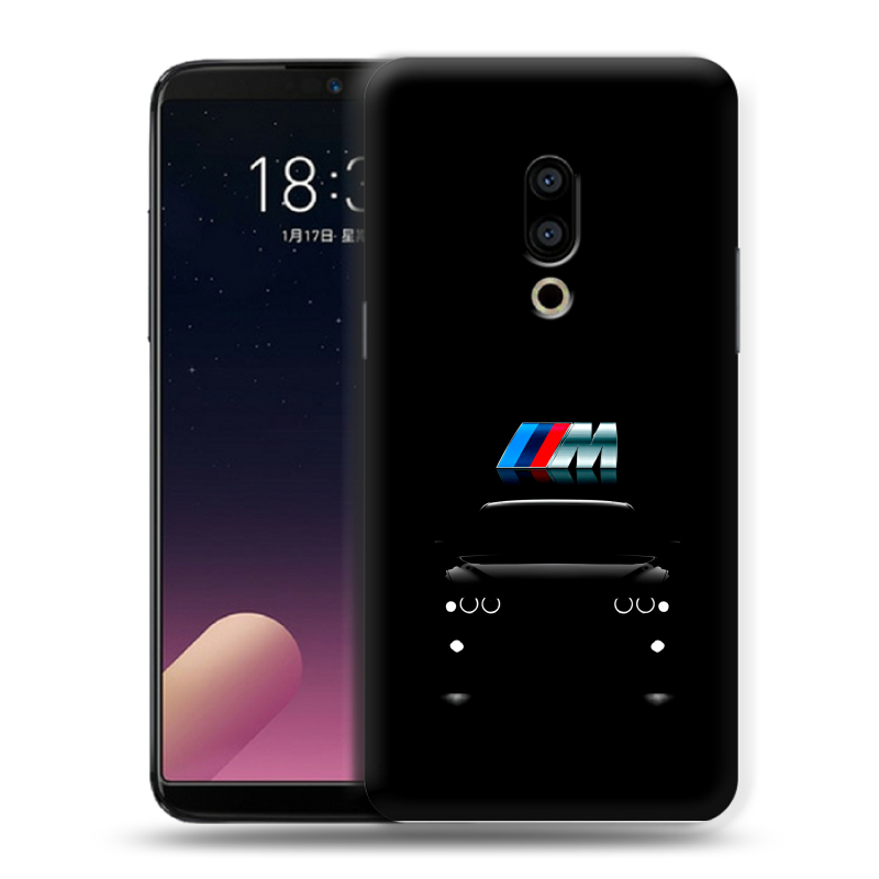 Силиконовый чехол на Meizu 15 Plus с принтом БМВ BMW Силиконовый чехол на Meizu 15 Plus с принтом БМВ BMW