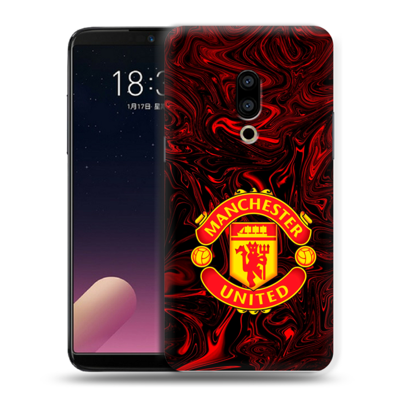 Силиконовый чехол на Meizu 15 Plus с принтом Manchester United Силиконовый чехол на Meizu 15 Plus с принтом Manchester United
