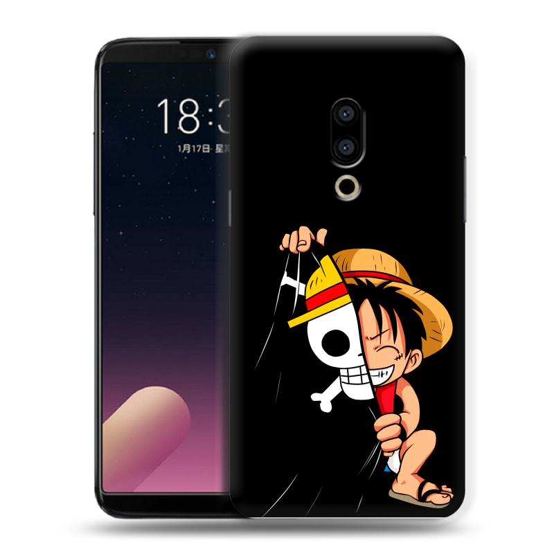 Силиконовый чехол на Meizu 15 Plus с принтом One Piece Ван Пис Силиконовый чехол на Meizu 15 Plus с принтом One Piece Ван Пис