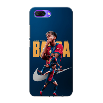 Силиконовый противоударный чехол на Huawei Honor 10 с принтом Барселона Barca Yamal Силиконовый противоударный чехол на Huawei Honor 10 с принтом Барселона Barca Yamal