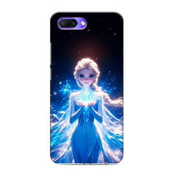 Силиконовый противоударный чехол на Huawei Honor 10 с принтом Холодное сердце Frozen Силиконовый противоударный чехол на Huawei Honor 10 с принтом Холодное сердце Frozen
