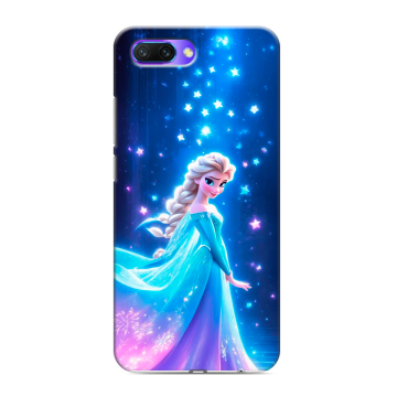 Силиконовый противоударный чехол на Huawei Honor 10 с принтом Холодное сердце Frozen Силиконовый противоударный чехол на Huawei Honor 10 с принтом Холодное сердце Frozen