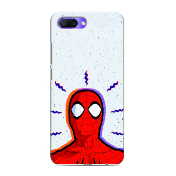 Силиконовый противоударный чехол на Huawei Honor 10 с принтом Spiderman Человек паук