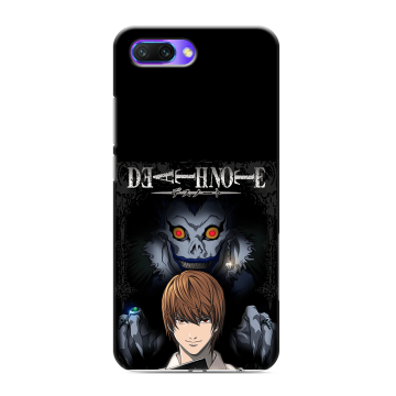 Силиконовый противоударный чехол на Huawei Honor 10 с принтом Death note Тетрадь смерти