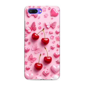 Силиконовый противоударный чехол на Huawei Honor 10 с принтом для девочек Силиконовый противоударный чехол на Huawei Honor 10 с принтом для девочек