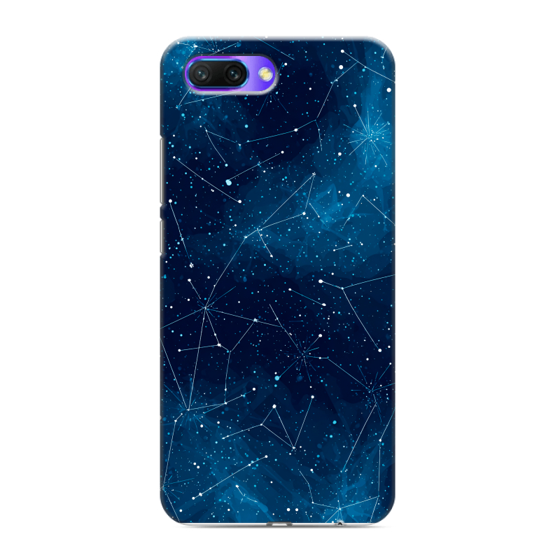 Силиконовый противоударный чехол на Huawei Honor 10 с принтом Космос звезды Силиконовый противоударный чехол на Huawei Honor 10 с принтом Космос звезды