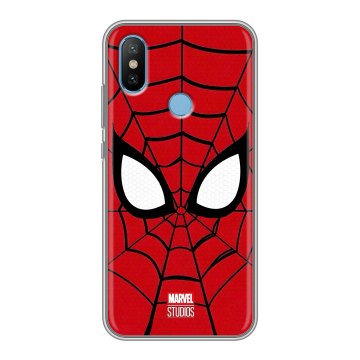 Силиконовый чехол на Xiaomi Mi6X с принтом человек паук spiderman Силиконовый чехол на Xiaomi Mi6X с принтом человек паук spiderman