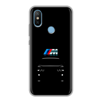 Силиконовый чехол на Xiaomi Mi6X с принтом БМВ BMW Силиконовый чехол на Xiaomi Mi6X с принтом БМВ BMW