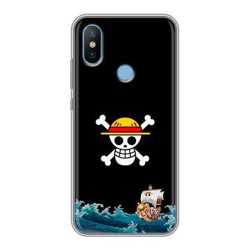 Силиконовый чехол на Xiaomi Mi6X с принтом One Piece Ван Пис Силиконовый чехол на Xiaomi Mi6X с принтом One Piece Ван Пис
