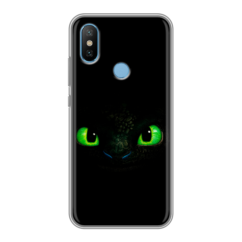 Силиконовый чехол на Xiaomi Mi6X с принтом Как приручить дракона Силиконовый чехол на Xiaomi Mi6X с принтом Как приручить дракона