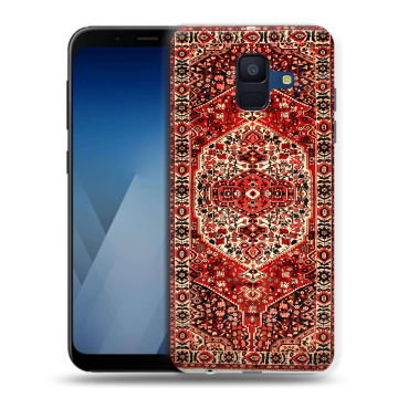 Силиконовый противоударный чехол на Samsung Galaxy A6 с принтом Ковер Силиконовый противоударный чехол на Samsung Galaxy A6 с принтом Ковер