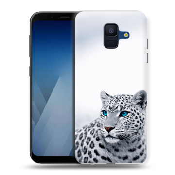 Силиконовый противоударный чехол на Samsung Galaxy A6 с принтом женский